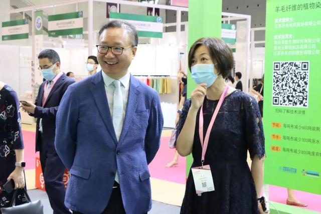 在这里，你可以看到纺织服装行业绿色复苏之动