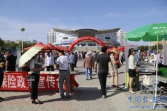 临泽县举办“稳企业 促就业”大型人才招聘会