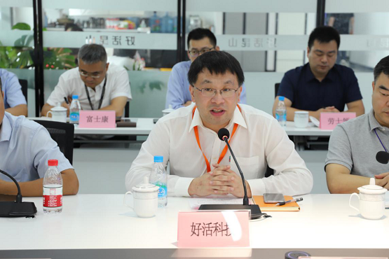昆山市委副书记周旭东莅临好活科技 高度评价好