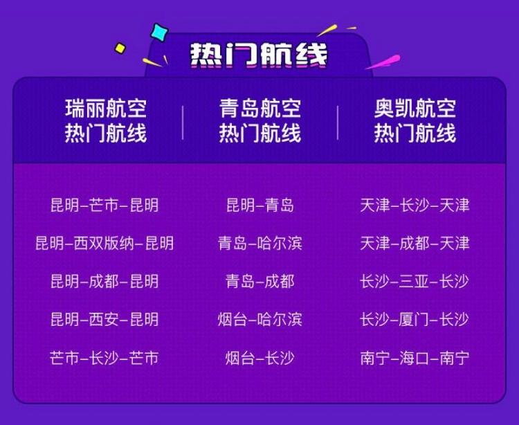 国内首个跨行无限飞产品发售！一票三航实现飞行自由