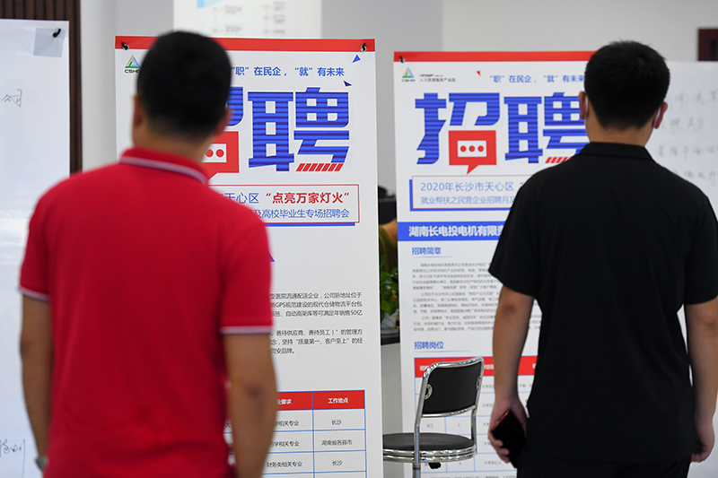 长沙：线上线下联动 助力招聘就业