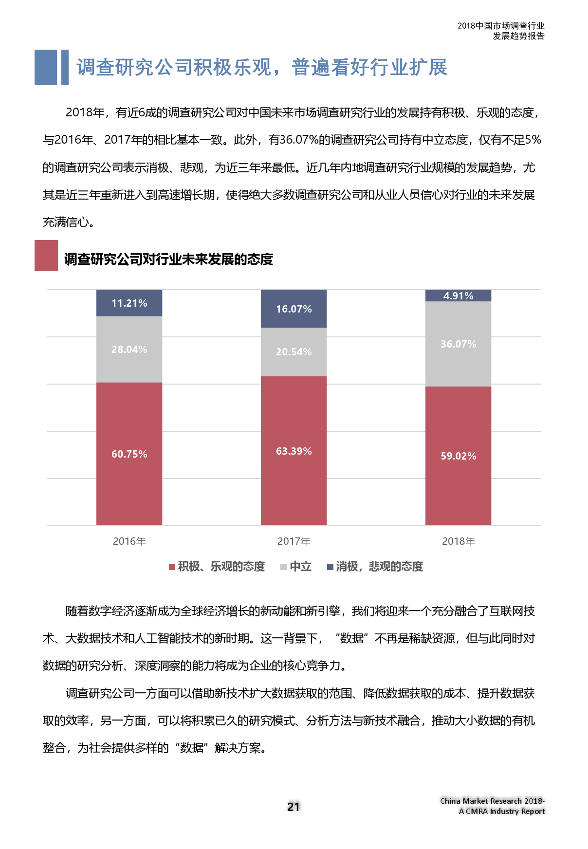 市场研究协会：2018中国市场调查行业发展趋势报