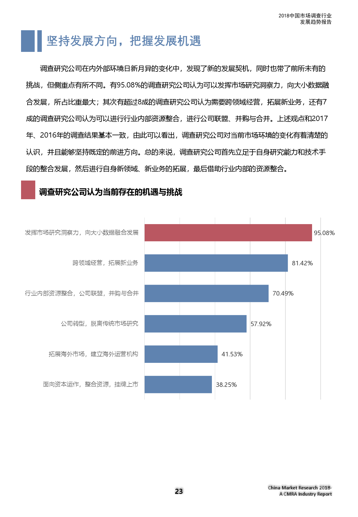 市场研究协会：2018中国市场调查行业发展趋势报