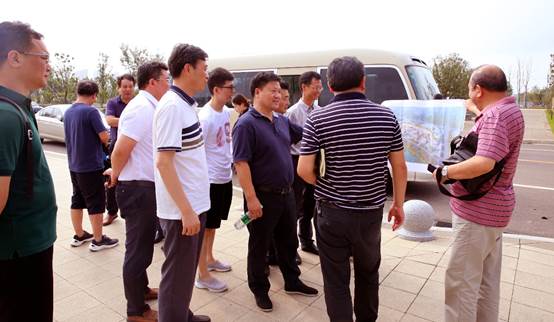 江西财经职业学院到九江市鄱阳湖生态科技城考