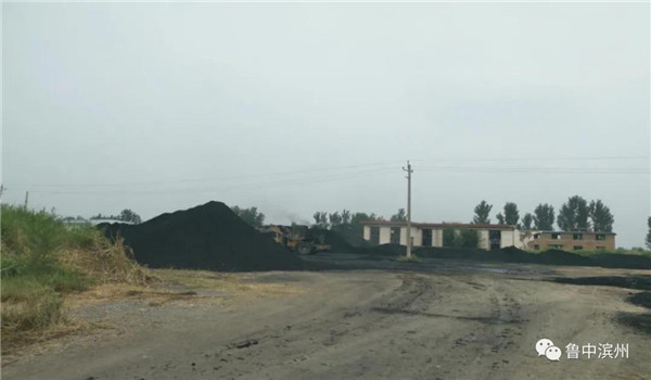 滨州一发电公司原料、废渣运输堆放致扬尘污染