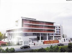 市十四中新建综合教学楼项目封顶