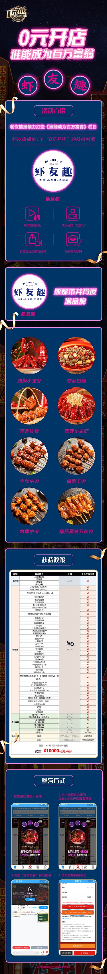 【0元开店】成都市井宵夜潮流品牌虾友趣来了！