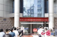 兴化市首家政府性融资担保公司正式挂牌成立