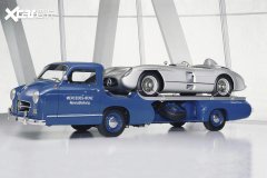 全宇宙最速拖车 50年代的奔驰蓝色奇迹