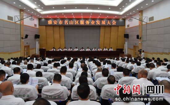 会议现场(名山融媒 供图)
