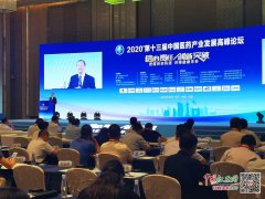 2020·第十三届中国医药产业发展高峰论坛今天在