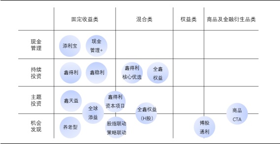 作为行业领头羊，这家理财子的产品体系有何特点？