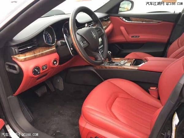 17款美规玛莎拉蒂总裁3.0TSQ4天津港报价