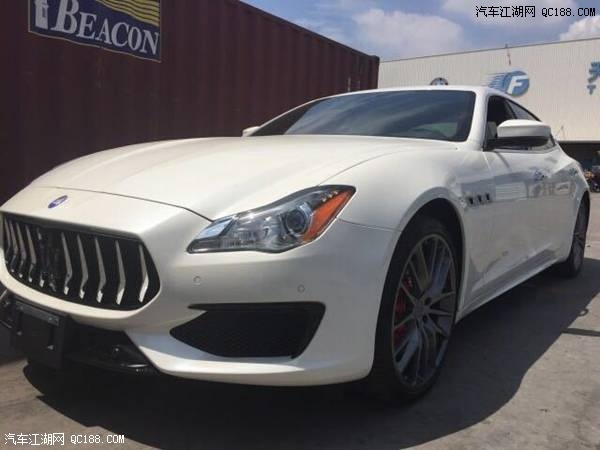 17款美规玛莎拉蒂总裁3.0TSQ4天津港报价