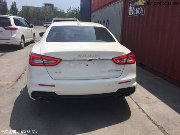 17款美规玛莎拉蒂总裁3.0TSQ4天津港报价