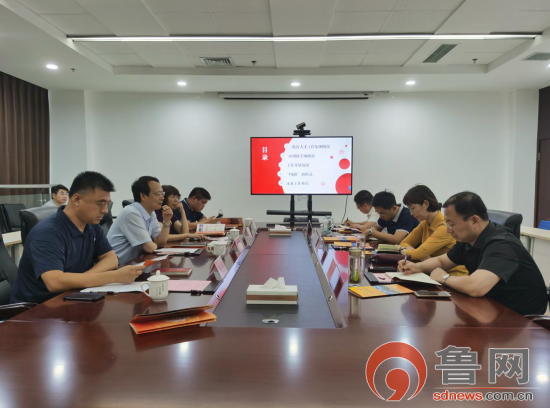 滨州市委组织部到临沂人才工作集团考察交流