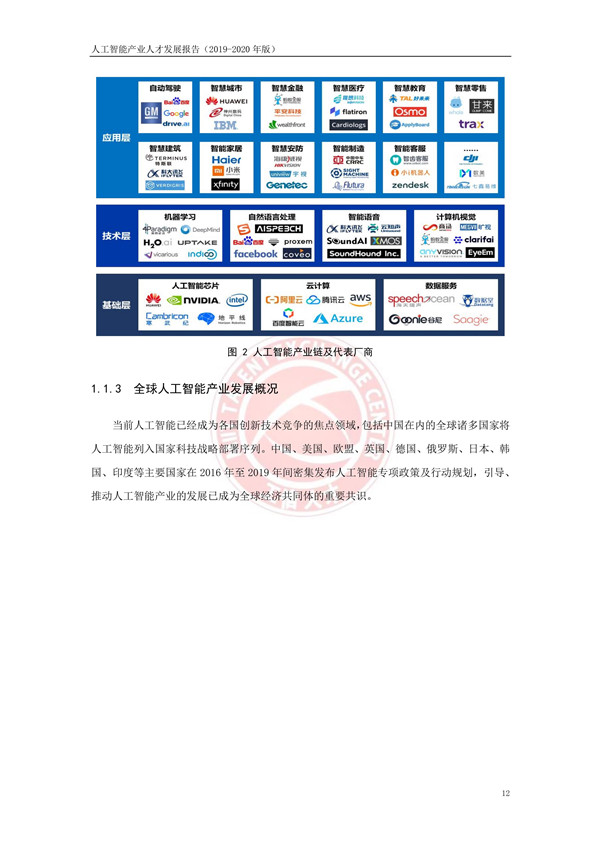 工业和信息化部人才交流中心发布《人工智能产