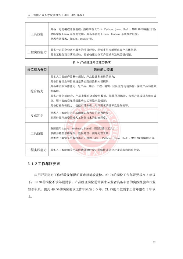 工业和信息化部人才交流中心发布《人工智能产