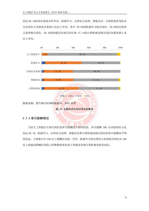 工业和信息化部人才交流中心发布《人工智能产