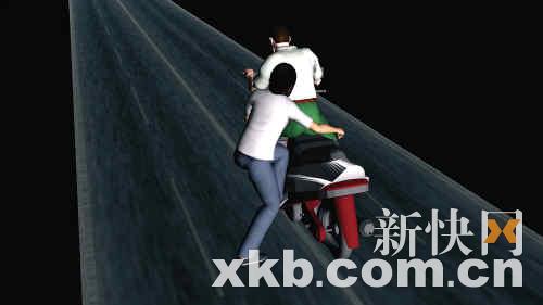 1，4月26上午9时，魏茵在甘孜州得荣县城外加油站附近搭上白某某驾驶的摩托车。