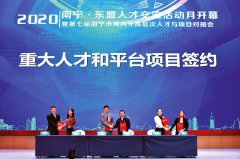 2020年南宁·东盟人才交流活动月开幕