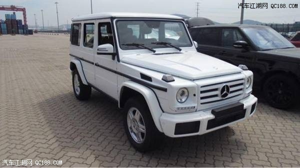 奔驰G350欧规版白/棕天窗18轮配置解析